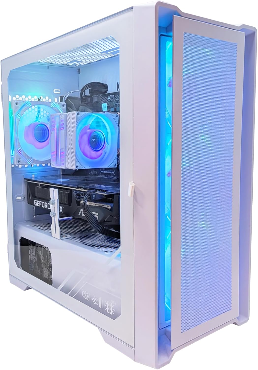 ~THE PHOENIX Performance Plus Bundle~ Gaming PC Desktop VR Gaming Capable| Powered by Intel i7-8500 @3.0 GHz CPU and 3060 Graphics Card|32GB DDR4 RAM, 1TB NVME SSD +256GB SSD, WiFi Ready + Windows 11 Pro