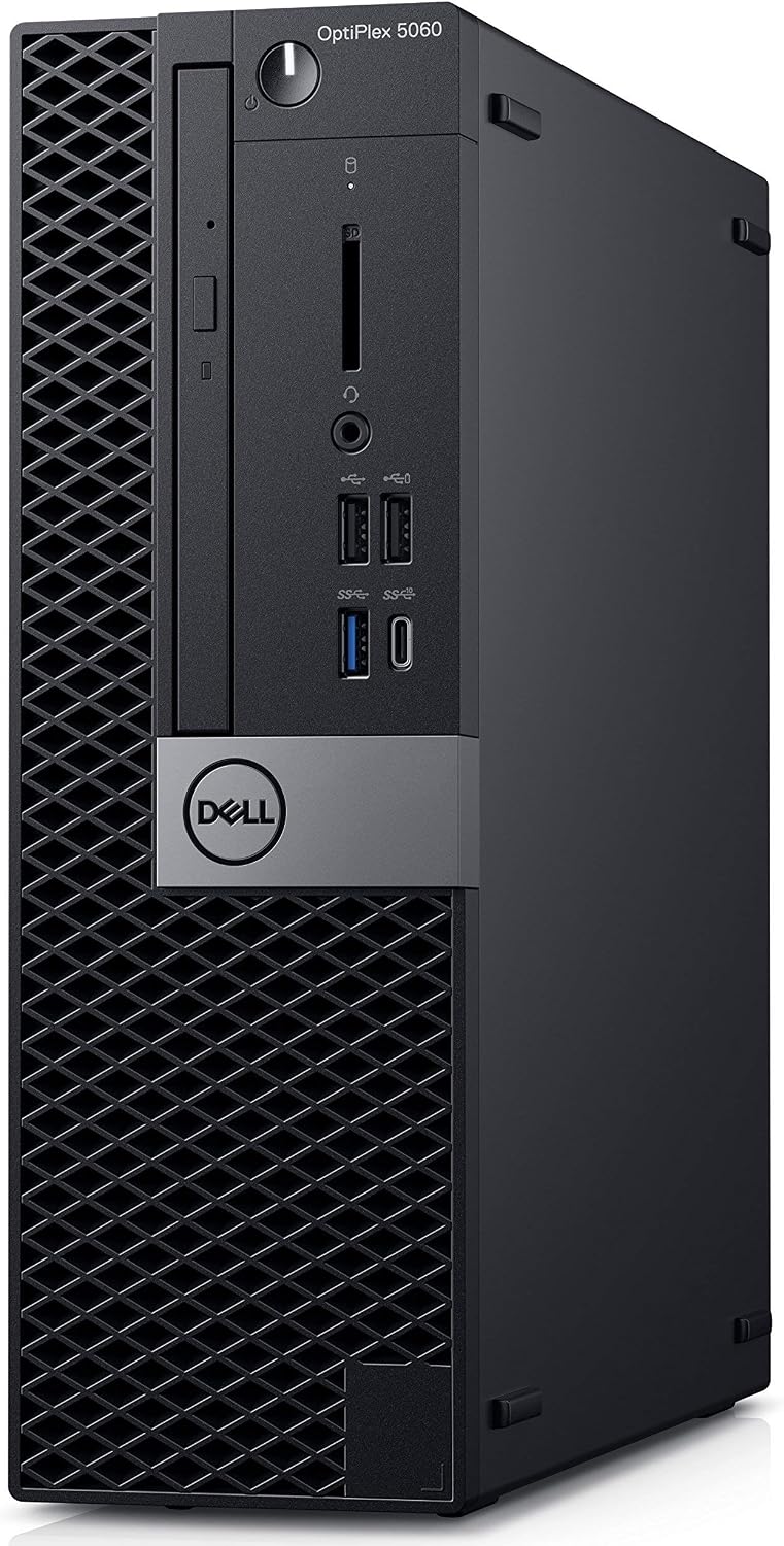 Dell OptiPlex 5060 SFF Desktop Computer PC: Intel i5-8500 (Renewed) Free Keyboard & Mouse included