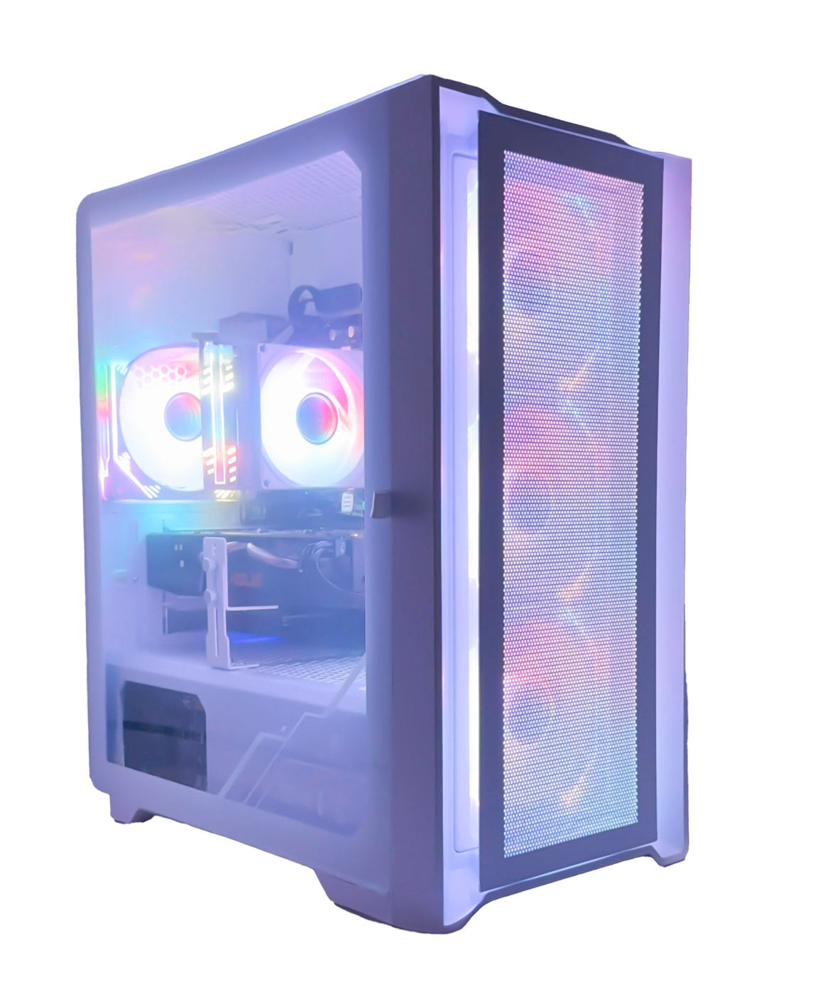 ~THE PHOENIX Performance Plus Bundle~ Gaming PC Desktop VR Gaming Capable| Powered by Intel i7-8500 @3.0 GHz CPU and 3060 Graphics Card|32GB DDR4 RAM, 1TB NVME SSD +256GB SSD, WiFi Ready + Windows 11 Pro