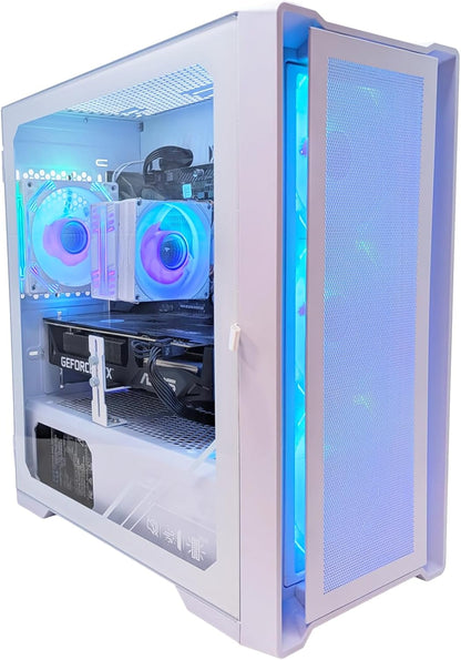 ~THE PHOENIX Performance Plus Bundle~ Gaming PC Desktop VR Gaming Capable| Powered by Intel i7-8500 @3.0 GHz CPU and 3060 Graphics Card|32GB DDR4 RAM, 1TB NVME SSD +256GB SSD, WiFi Ready + Windows 11 Pro