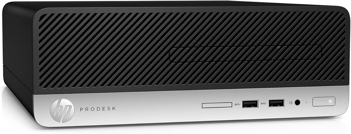 HP ProDesk 400-G5 Desktop Computer PC: Intel i5-8500 (Renewed) Free Keyboard & Mouse included