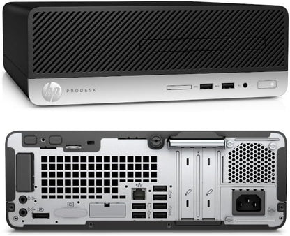 HP ProDesk 400-G5 Desktop Computer PC: Intel i5-8500 (Renewed) Free Keyboard & Mouse included