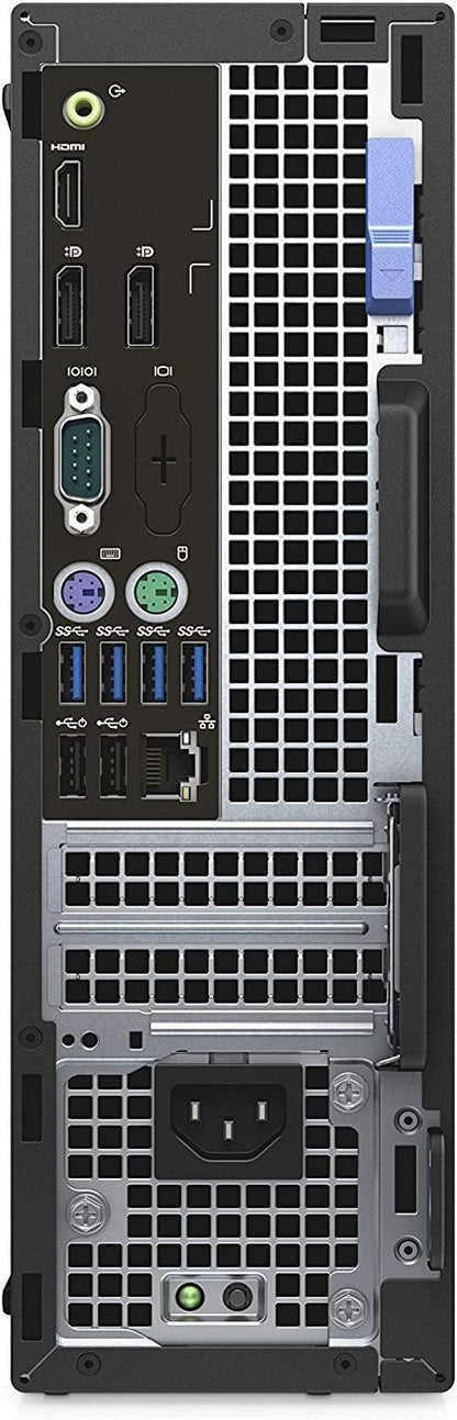 Dell OptiPlex 5060 SFF Desktop Computer PC: Intel i5-8500 (Renewed) Free Keyboard & Mouse included