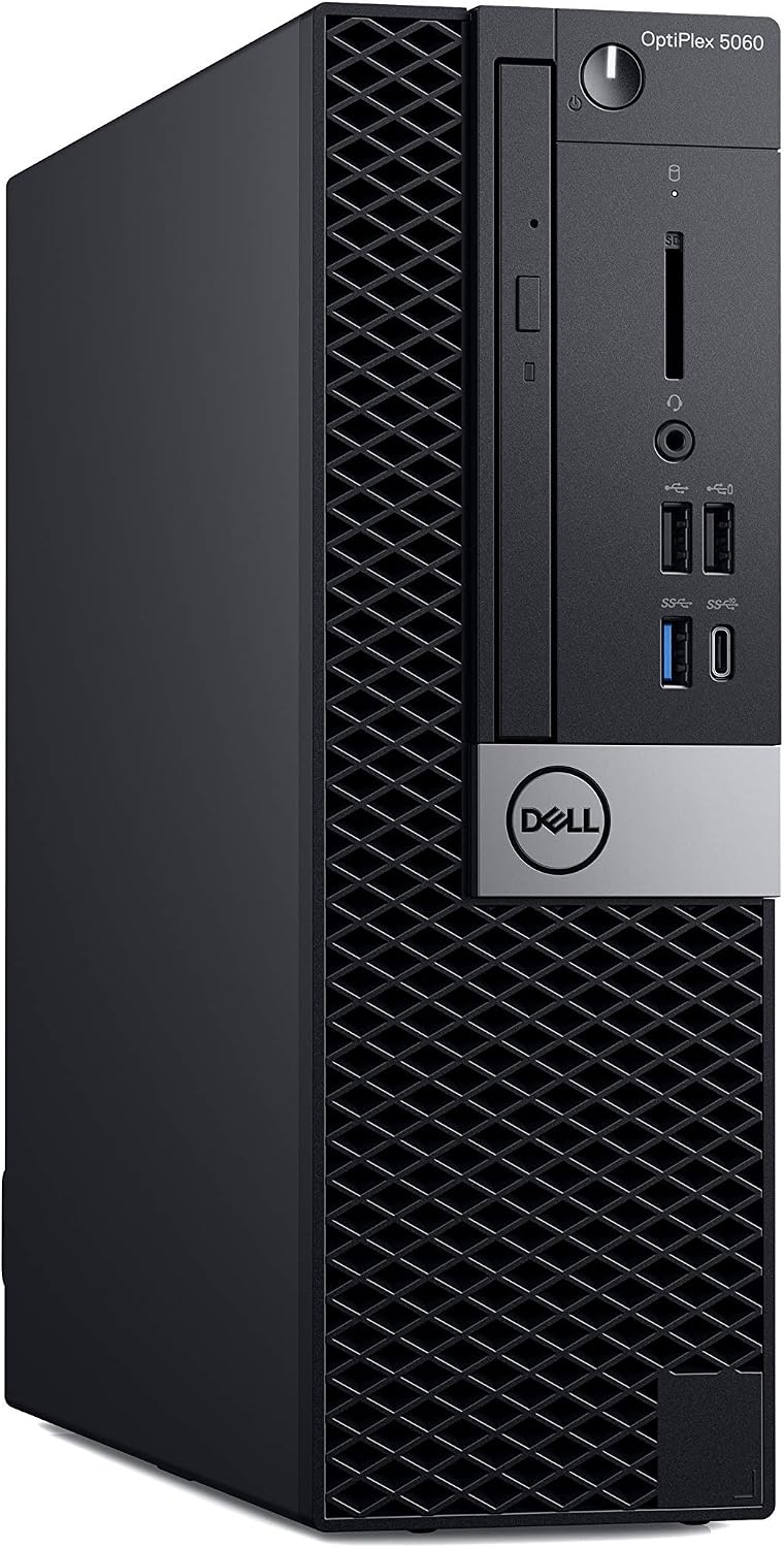 Dell OptiPlex 5060 SFF Desktop Computer PC: Intel i5-8500 (Renewed) Free Keyboard & Mouse included