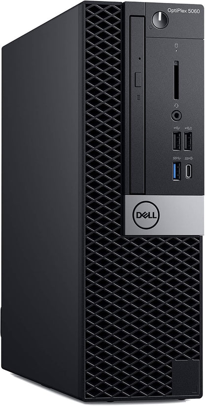 Dell OptiPlex 5060 SFF Desktop Computer PC: Intel i5-8500 (Renewed) Free Keyboard & Mouse included