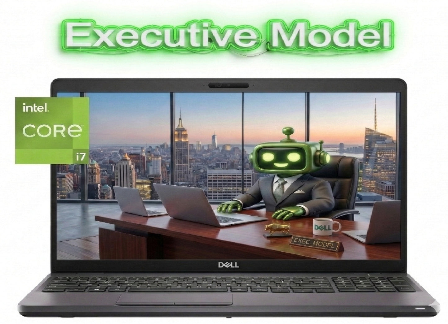 ~EXECUTIVE MODEL~ 15.6" Dell Latitude Laptop PC: Intel i7-8665U (32GB RAM, 1TB NVME SSD) Built in Webcam, Backlit Keyboard, Windows 11 Pro
